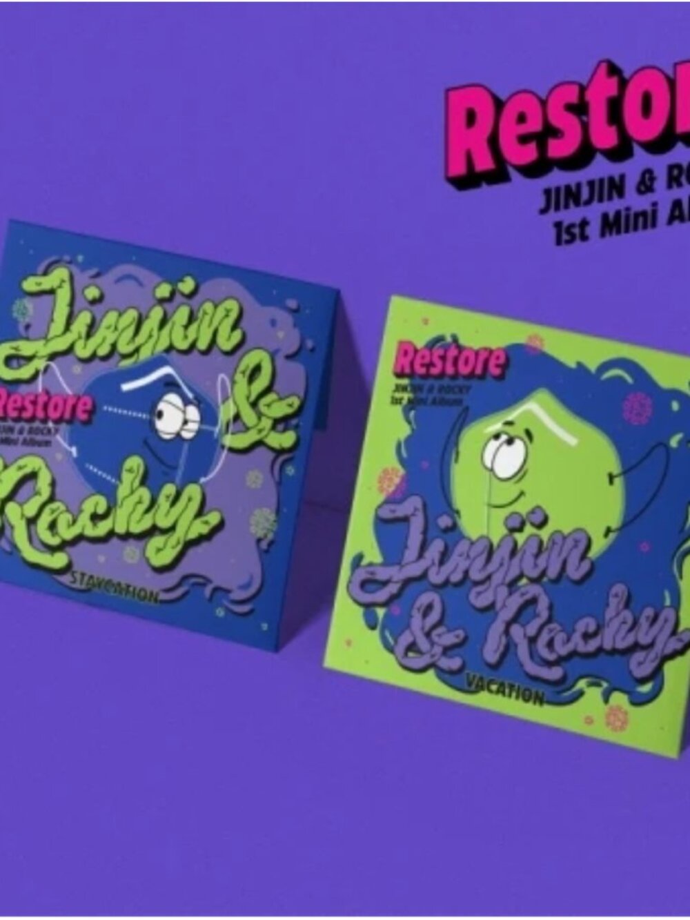 Jinjin & Rocky (ASTRO) - [Restore] 1st Mini Album VACATION Version K POP Sealed